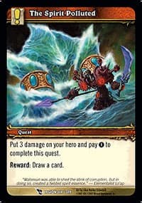 The Spirit Polluted - March of the Legion - WoW card