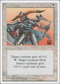 Holy Armor - Fourth Edition - Magic: The Gathering card