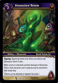 Stoneclaw Totem - March of the Legion - WoW card