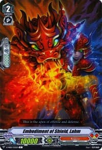 Embodiment of Shield, Lahm (Parallel Foil) - V-MB01: PSYqualia Strife - Cardfight Vanguard card