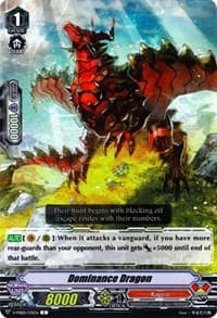 Dominance Dragon (Parallel Foil) - V-MB01: PSYqualia Strife - Cardfight Vanguard card