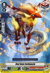 Red Gem Carbuncle (Parallel Foil) - V-MB01: PSYqualia Strife - Cardfight Vanguard card