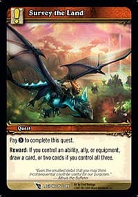 Survey the Land - March of the Legion - WoW card
