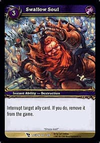 Swallow Soul - March of the Legion - WoW card