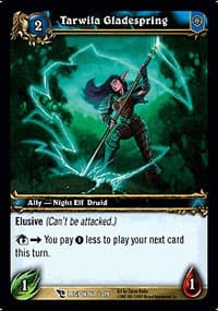Tarwila Gladespring - March of the Legion - WoW card
