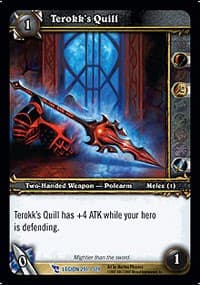 Terokk's Quill - March of the Legion - WoW card