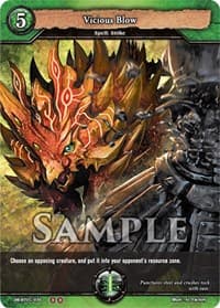 Vicious Blow - Reckoning of Vashr - Dragoborne card