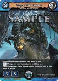 Dragon of Omniscience - Reckoning of Vashr - Dragoborne card