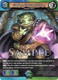 Ubudugu, Questionable Mage - Reckoning of Vashr - Dragoborne card