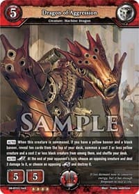 Dragon of Aggression - Reckoning of Vashr - Dragoborne card