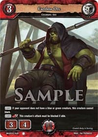 Careless Orc - Reckoning of Vashr - Dragoborne card