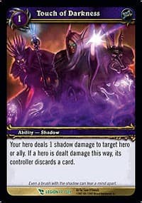 Touch of Darkness - March of the Legion - WoW card