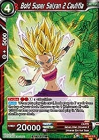 Bold Super Saiyan 2 Caulifla (Event Pack 2 - 2018) - Promotion Cards - Dragon Ball Super: Masters card