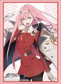 Bushiroad Sleeve Collection HG Vol.1730: Darling in the Franxx - Zero Two (60-Pack) - Bushiroad Card Sleeves - Card Sleeves card