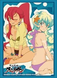 Bushiroad Sleeve Collection HG Vol.1731: Gurren Lagann - Yoko & Nia (60-Pack) - Bushiroad Card Sleeves - Card Sleeves card