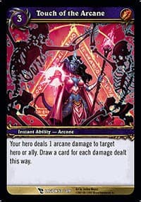 Touch of the Arcane - March of the Legion - WoW card