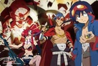 Bushiroad Rubber Mat Collection Vol.206: Gurren Lagann - Team Gurren - Bushiroad Playmats - Playmats card
