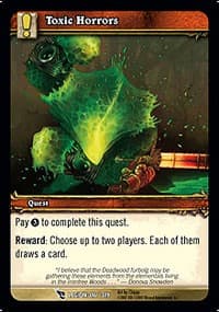 Toxic Horrors - March of the Legion - WoW card