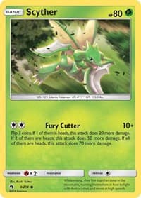 Scyther - SM - Lost Thunder - Pokemon card
