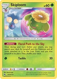 Skiploom - SM - Lost Thunder - Pokemon card