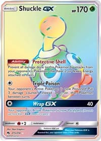 Shuckle GX (Secret) - SM - Lost Thunder - Pokemon card