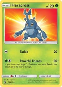 Heracross - SM - Lost Thunder - Pokemon card