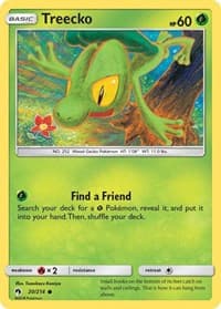 Treecko - SM - Lost Thunder - Pokemon card