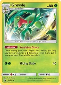 Grovyle - SM - Lost Thunder - Pokemon card