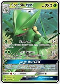 Sceptile GX - SM - Lost Thunder - Pokemon card