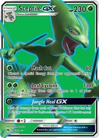 Sceptile GX (Full Art) - SM - Lost Thunder - Pokemon card