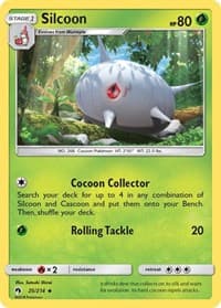 Silcoon - SM - Lost Thunder - Pokemon card