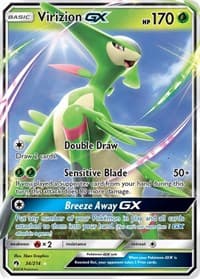 Virizion GX - SM - Lost Thunder - Pokemon card