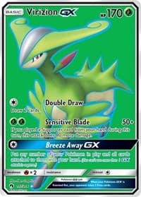 Virizion GX (Full Art) - SM - Lost Thunder - Pokemon card