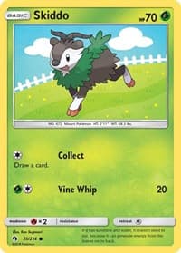 Skiddo - SM - Lost Thunder - Pokemon card