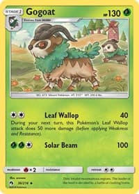 Gogoat - SM - Lost Thunder - Pokemon card