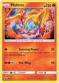 Moltres - SM - Lost Thunder - Pokemon card