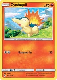 Cyndaquil (40) - SM - Lost Thunder - Pokemon card