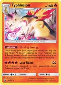 Typhlosion - SM - Lost Thunder - Pokemon card