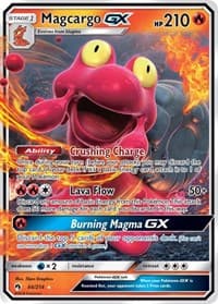 Magcargo GX - SM - Lost Thunder - Pokemon card