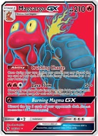 Magcargo GX (Full Art) - SM - Lost Thunder - Pokemon card