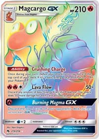 Magcargo GX (Secret) - SM - Lost Thunder - Pokemon card