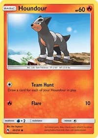 Houndour - SM - Lost Thunder - Pokemon card