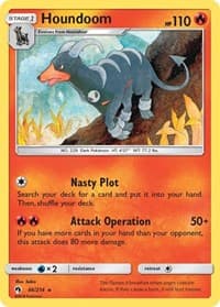 Houndoom - SM - Lost Thunder - Pokemon card