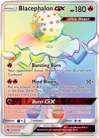 Blacephalon GX (Secret) - SM - Lost Thunder - Pokemon card