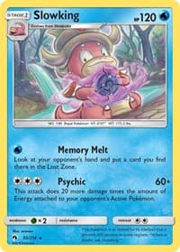 Slowking - SM - Lost Thunder - Pokemon card