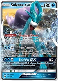 Suicune GX - SM - Lost Thunder - Pokemon card
