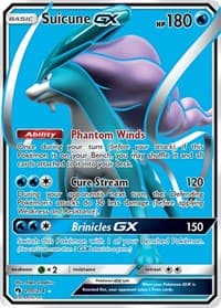 Suicune GX (Full Art) - SM - Lost Thunder - Pokemon card