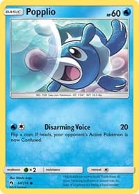 Popplio (64) - SM - Lost Thunder - Pokemon card