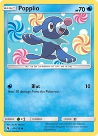 Popplio (65) - SM - Lost Thunder - Pokemon card