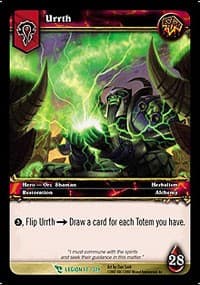 Urrth - March of the Legion - WoW card